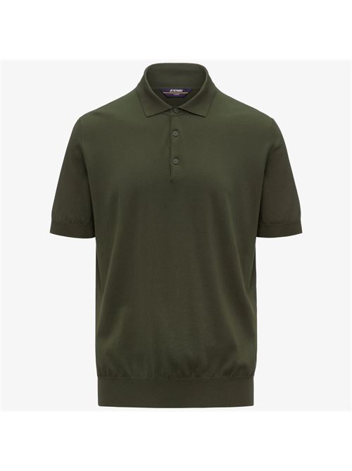 polo classica in cotone uomo  per uso cittadino K-way | K4126RW576