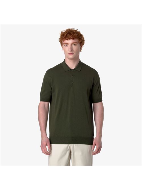 polo classica in cotone uomo  per uso cittadino K-way | K4126RW576