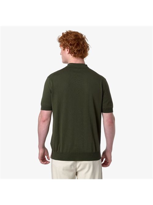 polo classica in cotone uomo  per uso cittadino K-way | K4126RW576