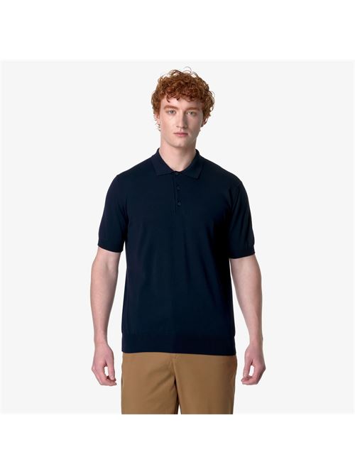 polo classica in cotone uomo  per uso cittadino K-way | K4126RWK89
