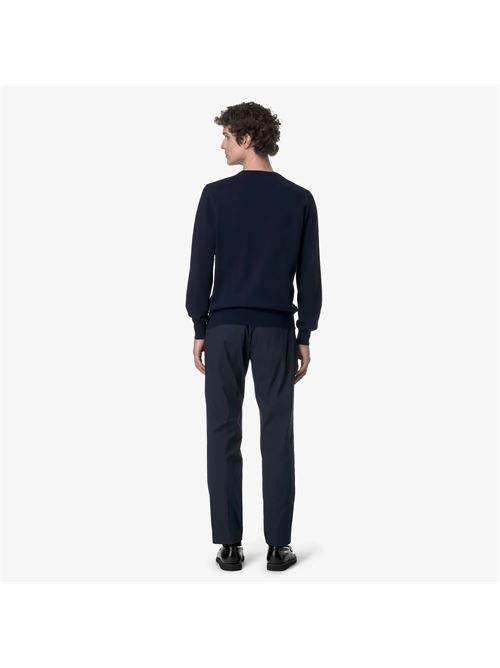 pantaloni chino uomo per uso cittadino con vestibilità stretch K-way | K61368W001