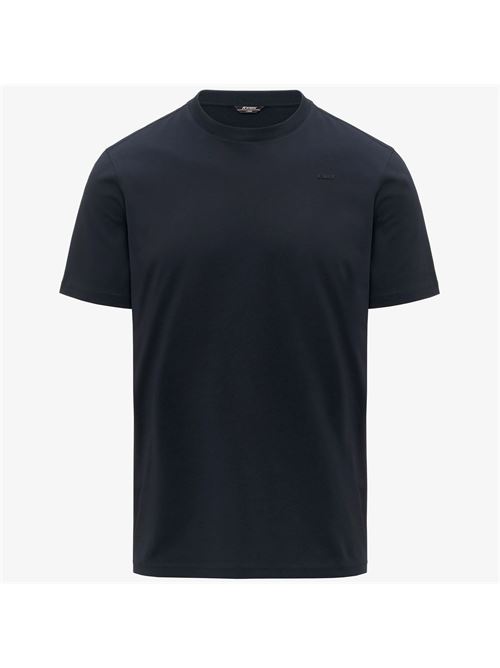 t-shirt basica logata K-way | K81489WK89