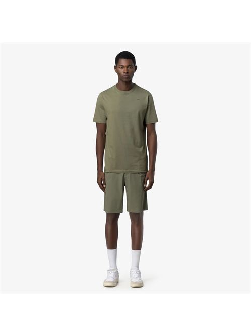 t-shirt basica logata K-way | K81489WV15