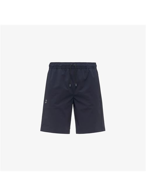 pantaloncini da viaggio unisex blu con design ripiegabile K-way | K8151VWK89