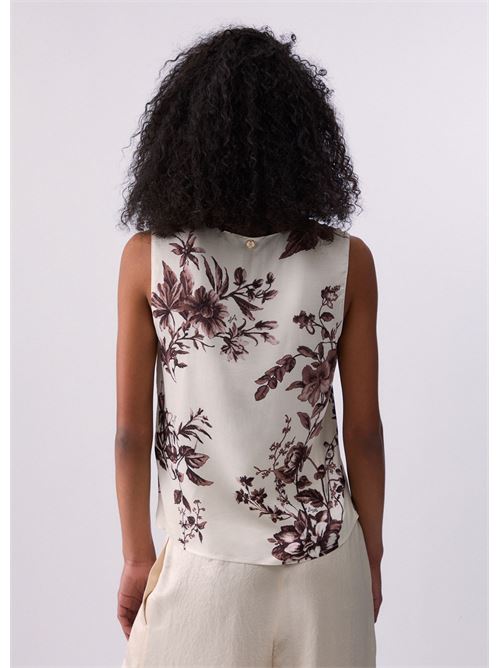 top in raso stampato Liu Jo | CA6384 TS061P9654