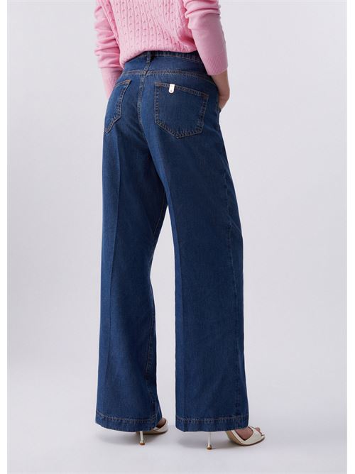 jeans flare a vita alta Liu Jo | UA6201 D033377682