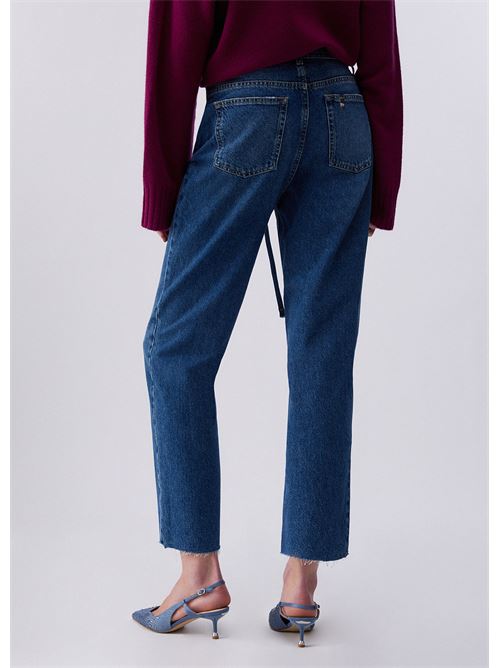 jeans straight con cintura Liu Jo | UA6249 D024479022