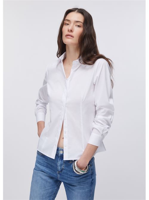 camicia con ricami gioiello Liu Jo | WA6111 T039A11111