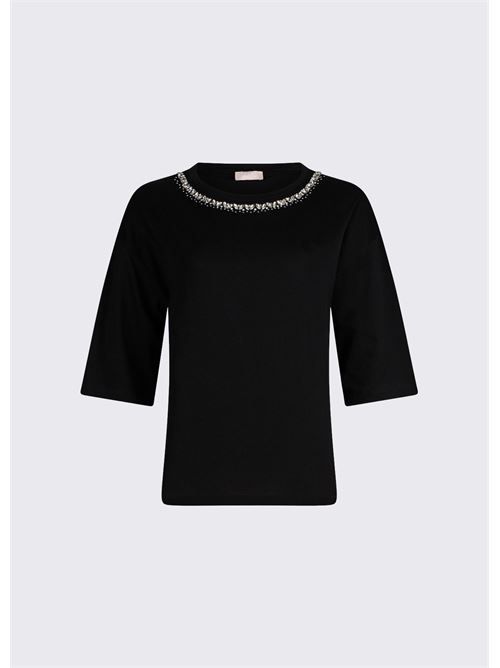 t-shirt con applicazioni Liu Jo | WA6128 JS904P9320