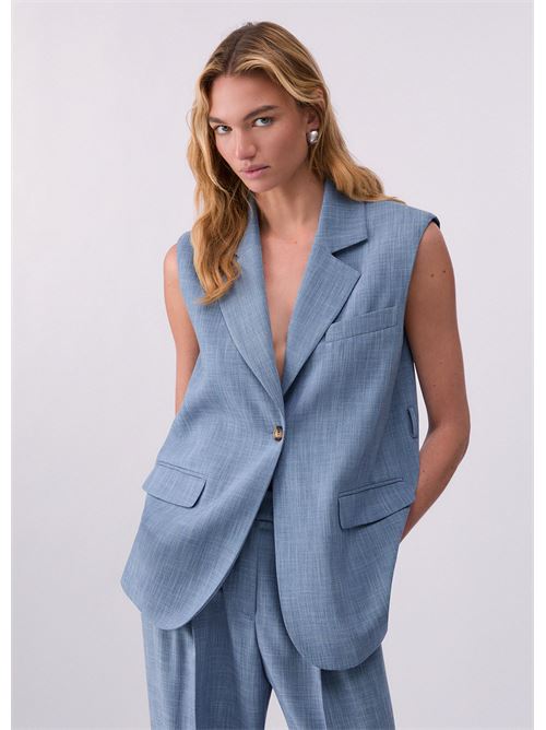 gilet con foulard Liu Jo | WA6165 T332AX0761