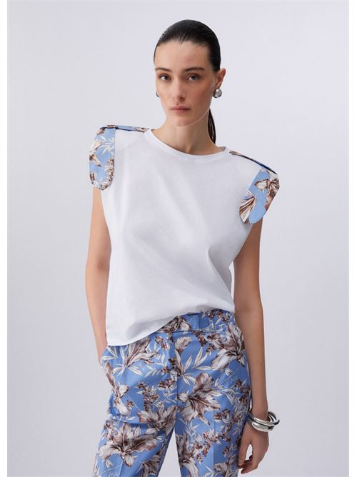 t-shirt con spalline Liu Jo | WA6201 J6308P9551