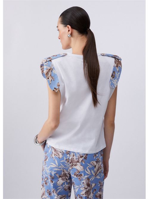 t-shirt con spalline Liu Jo | WA6201 J6308P9551