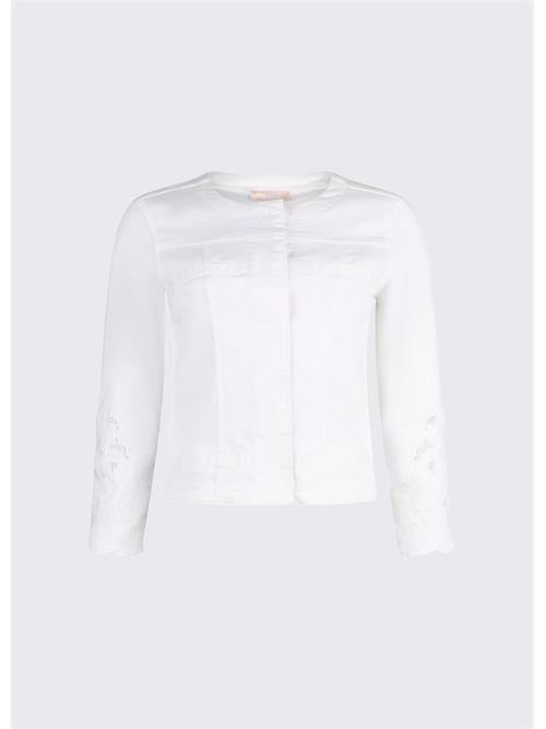 giacca con ricamo sangallo Liu Jo | WA6262 T367AP9255