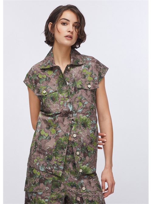 gilet con stampa Liu Jo | WA6341 T433AP9360