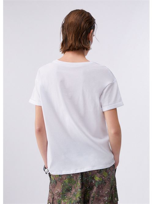 t-shirt con tasca gioiello Liu Jo | WA6372 JS923P9444
