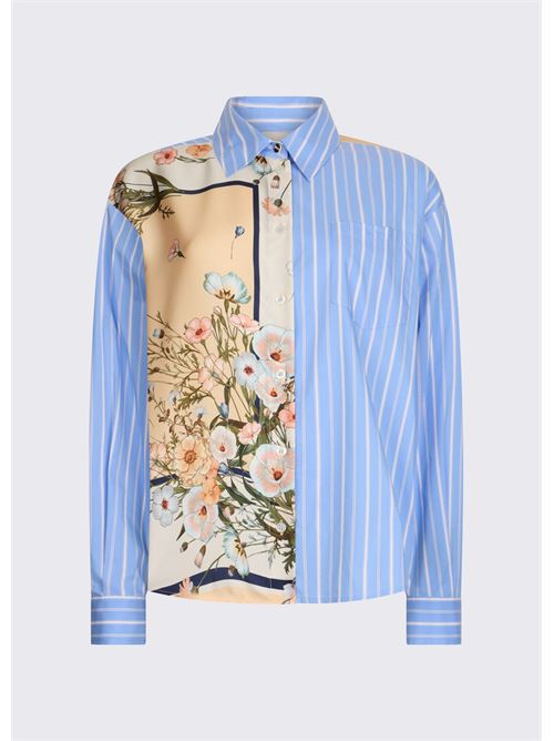 camicia in twill stampato e popeline Liu Jo | WA6383 T2555P9547