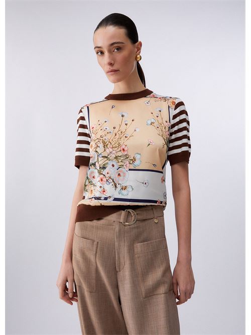 maglia con stampa Liu Jo | WA6386 MS49IP9245