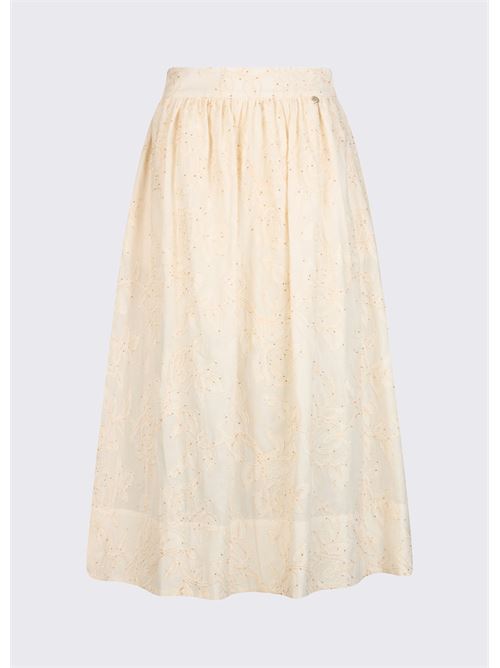 gonna in mussola con ricami Liu Jo | WA6455 T472AP9417