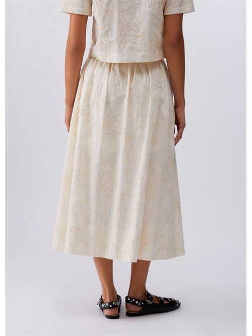 gonna in mussola con ricami Liu Jo | WA6455 T472AP9417