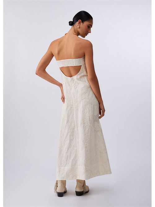 abito lungo con ricami Liu Jo | WA6456 T472AP9417