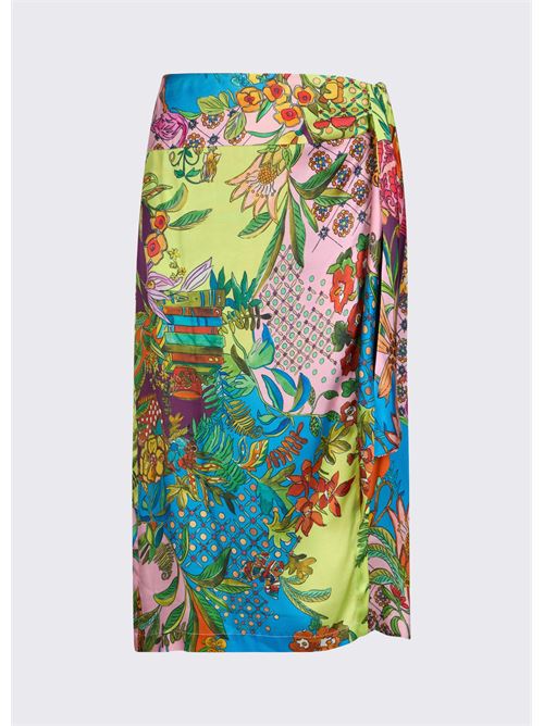 gonna lunga in raso stampato Liu Jo | WA6483 T471AP9363