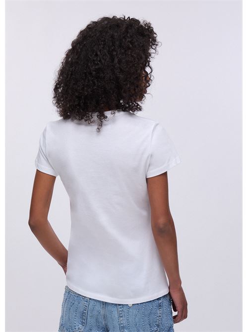 t-shirt con stampa e strass Liu Jo | WA6493 JS923P9604