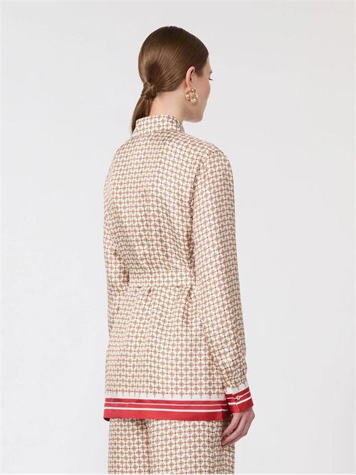 camicia in seta stampata Max Mara Studio | 2616191011001