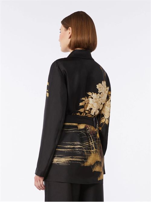 casacca in seta stampata Max Mara Studio | 2616191024003