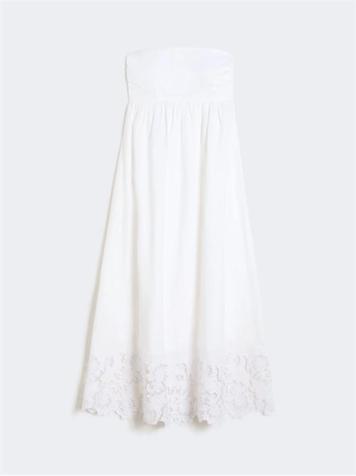 abito bustier in tela di lino Max Mara Studio | 2616221012002