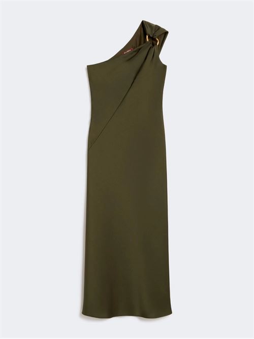 abito monospalla in satin lucido Max Mara Studio | 2616221033000
