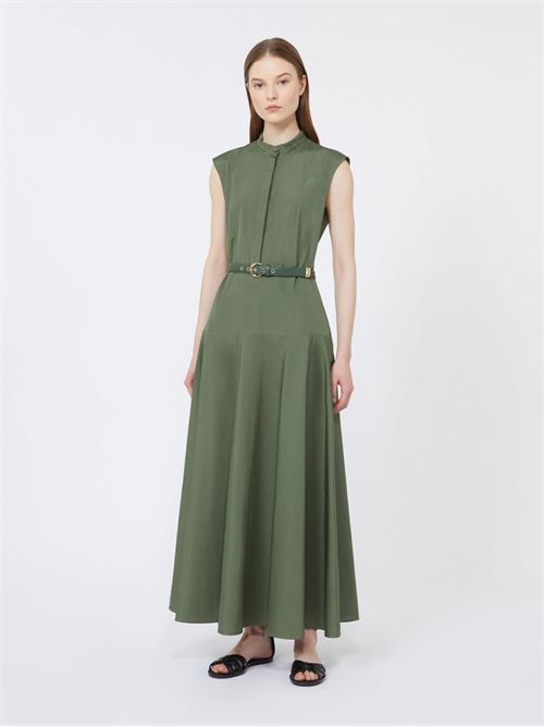abito a ruota in popeline di cotone Max Mara Studio | 2616221052069