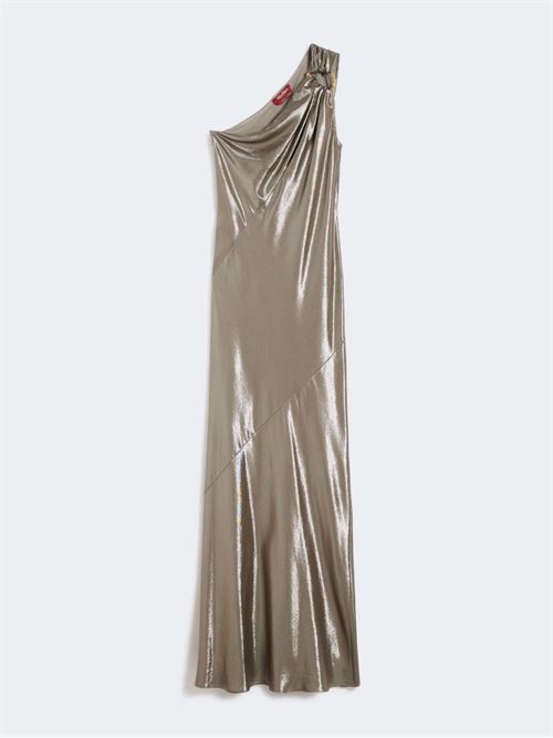abito monospalla in lamé Max Mara Studio | 2616221084002