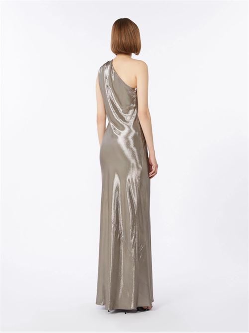 abito monospalla in lamé Max Mara Studio | 2616221084002