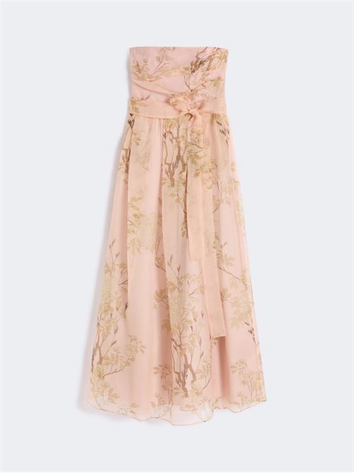 abito in organza di seta stampata Max Mara Studio | 2616221124003