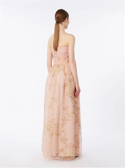 abito in organza di seta stampata Max Mara Studio | 2616221124003