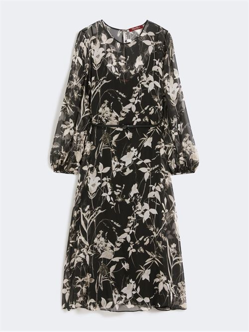abito in chiffon stampato Max Mara Studio | 2616231025004