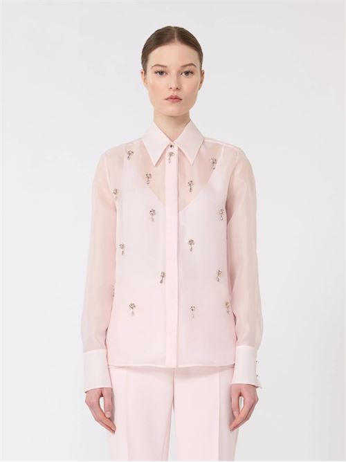 camicia in organza di seta Max Mara Studio | 26162610130009
