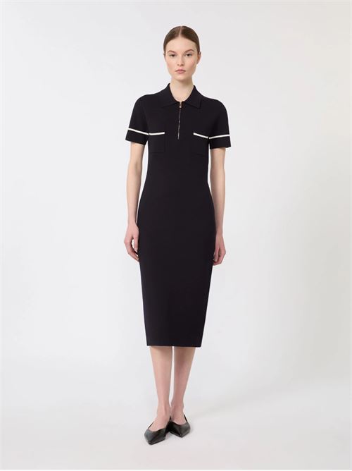 abito tubino in viscosa stretch Max Mara Studio | 2616321011012