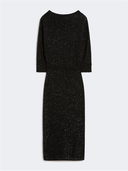 abito in filato di viscosa e paillette Max Mara Studio | 2616321043001