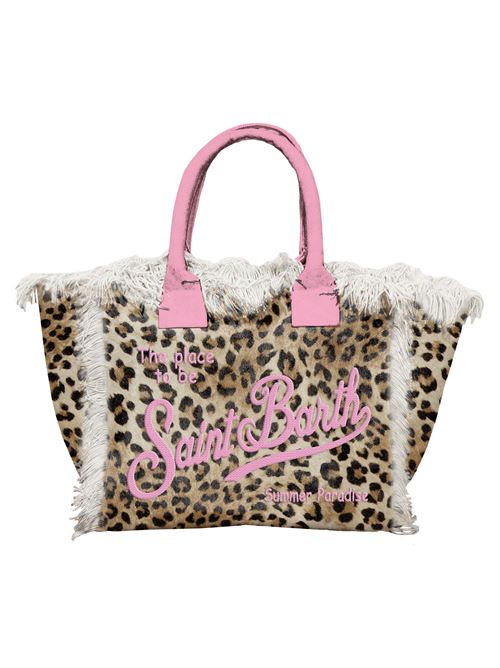 borsa a mano media leopardata MC2 Saint Bart | COLETTE02591L