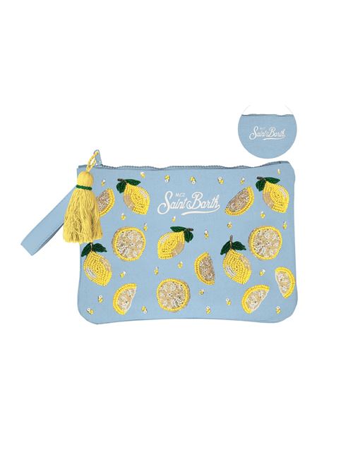 pochette grande con paillettes MC2 Saint Bart | POUCH PEARL N09122L