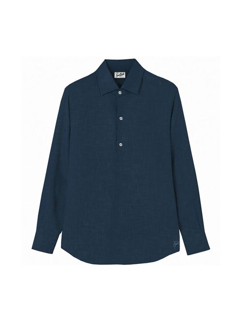 polo camicia  in lino MC2 Saint Bart | RAPHAEL POLO00119L
