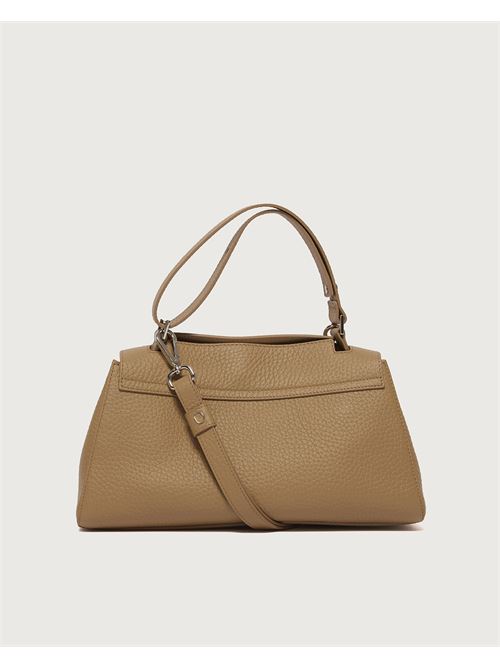 borsa sveva longuette soft in pelle con tracolla Orciani | B02159 SOFBI
