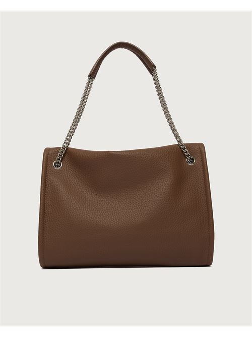 borsa venus soft midi a spalla in pelle martellata Orciani | B02212 SOFCO