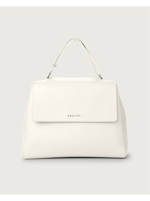 borsa sveva soft media a spalla in pelle con tracolla Orciani | BT2006 SOFBI