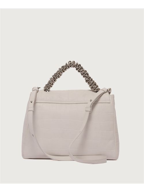 borsa sveva twilight midi a spalla in nabuk stampa cocco Orciani | BT2006 TWLGE