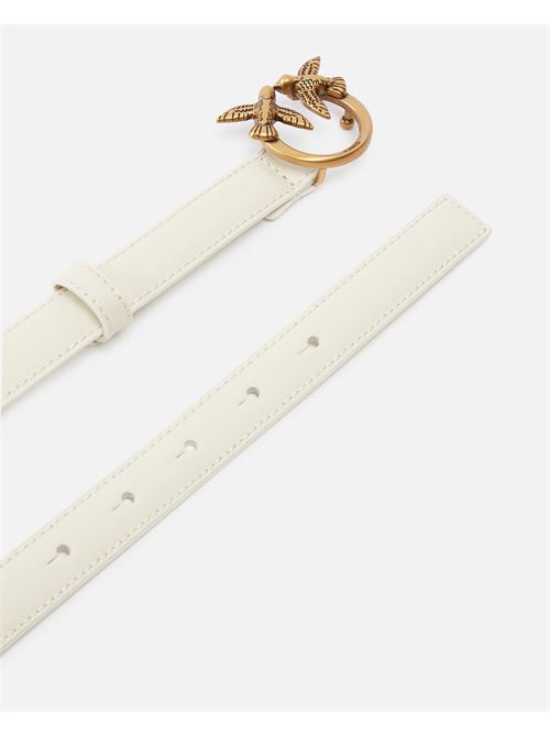 cintura sottile love birds in pelle 2cm Pinko | 100143 A0F1Z14Q