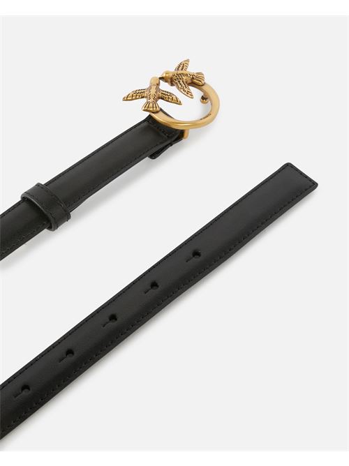 cintura sottile love birds in pelle 2cm Pinko | 100143 A0F1Z99Q