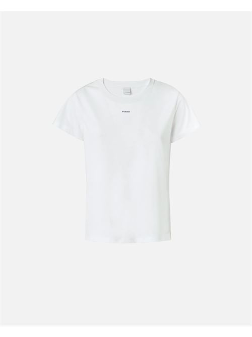 t-shirt mini logo pinko<BR/>
