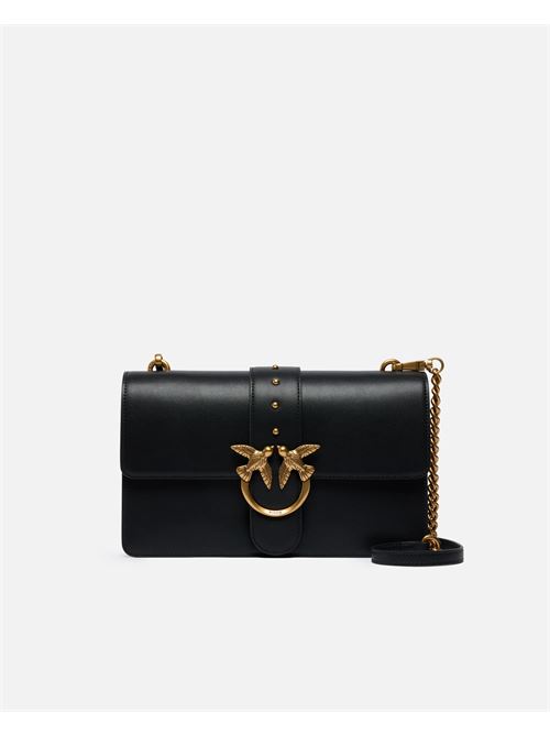 borsa a mano media love bag one in pelle<BR/>